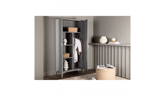 Riidekapp PIRING, helehall