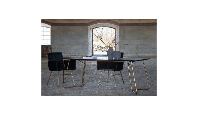 Söögilaud PETRA, must