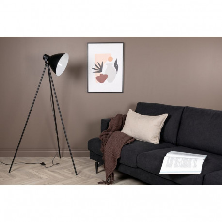 Põrandalamp TIV, must