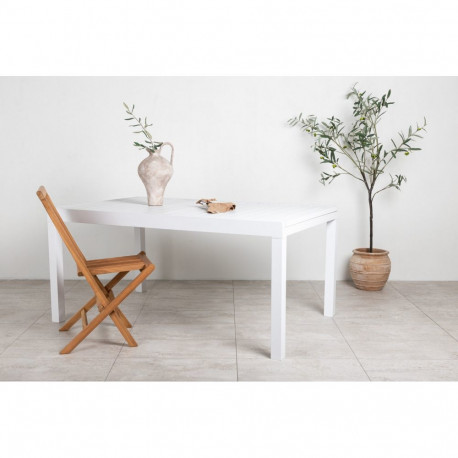 Aialaud MARBELLA pikendatav 160/240 cm, valge