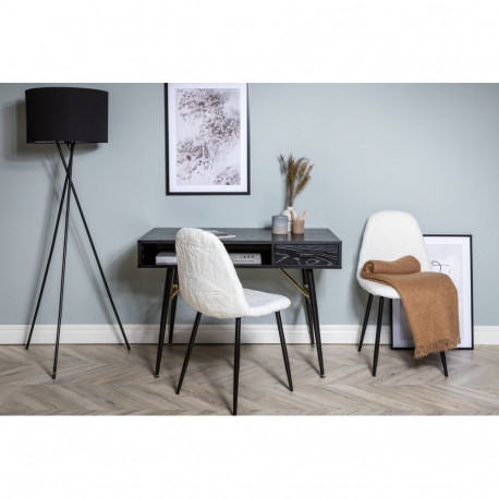 Kirjutuslaud GOLD, must