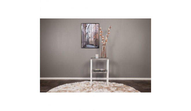 Öökapp Rise, valge/hall