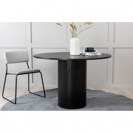 Söögilaud BIANCA 110cm, must