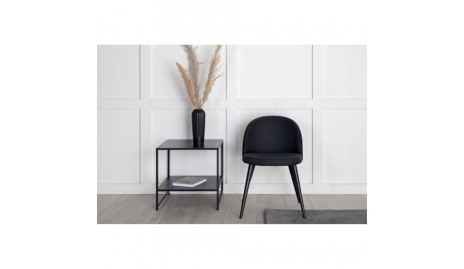 Söögitool VELVET, must