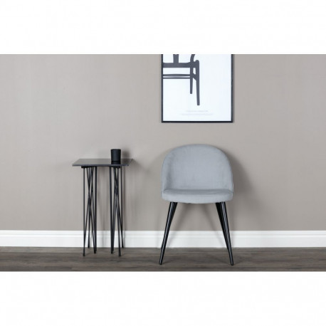 Söögitool VELVET, helehall