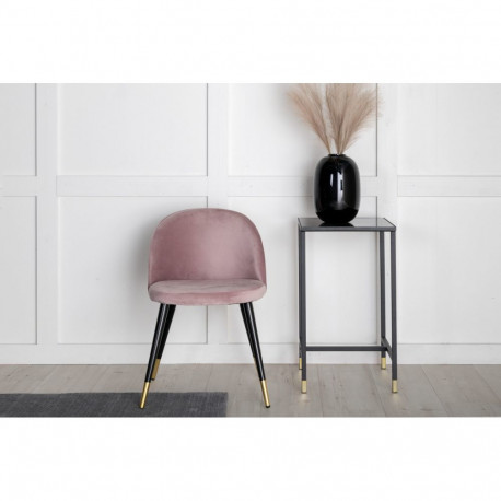 Söögitool VELVET, roosa