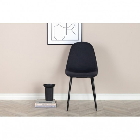 Söögitool POLAR 2-pakk, must