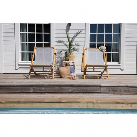 Lamamistool CANE kokkuvolditav, hall