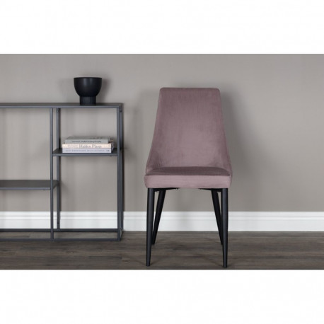 Söögitool LEONE, roosa