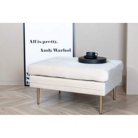 Tumba BOOM 90x70 cm, valge