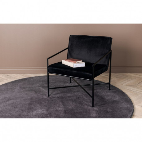 Vaip UNDRA ø200 cm, tumehall