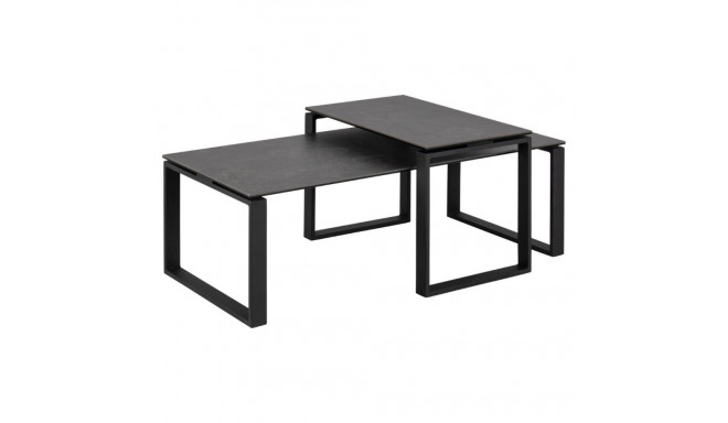 Kohvilauad KATRINE 2tk, must