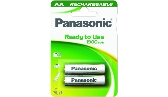 Panasonic Evolta rechargeable battery AA 1900mAh P-6E/2B