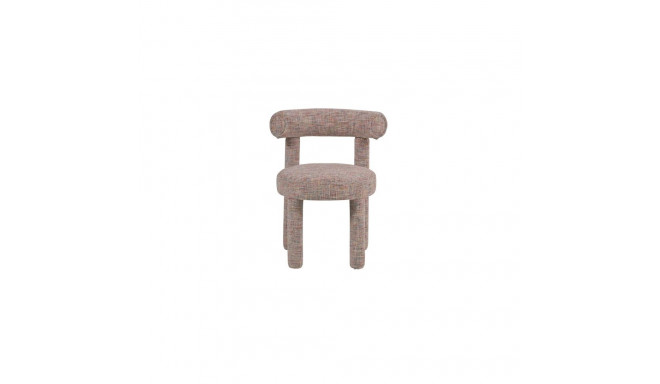 Söögitool LEITH, roosakas-valge