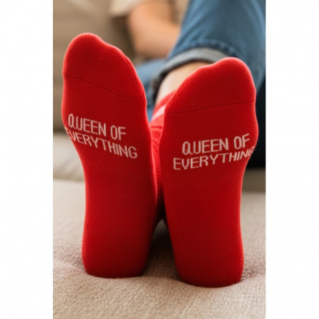 SOKISAHTEL QUEEN OF EVERYTHING punased meriinovillased sokid