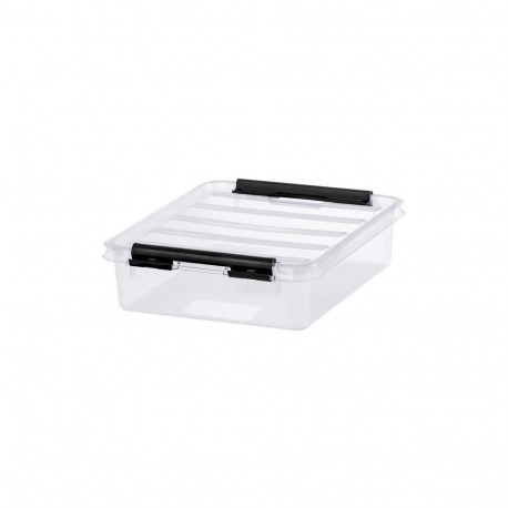 Plastic box with lid SMARTSTORE Classic 1L 21x17x6 cm