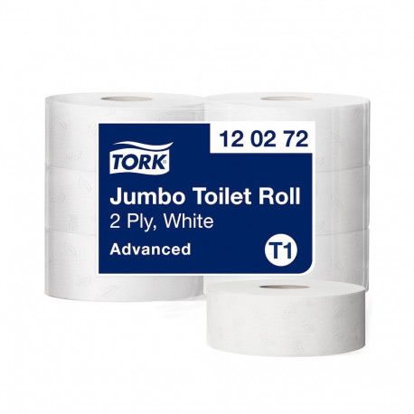 Toilet paper 2-layer TORK Jumbo T1 360m (120272)