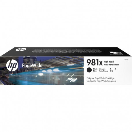 Tint HP 981X L0R12A High Yield Black/must suuremahuline Pagewide 11000lk PageWide Pro 556 MFP586, Ma