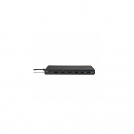 Kensington SD4842P EQ Jungčių stotelė, USB-C 10Gbps Triple Video 100W, Juoda