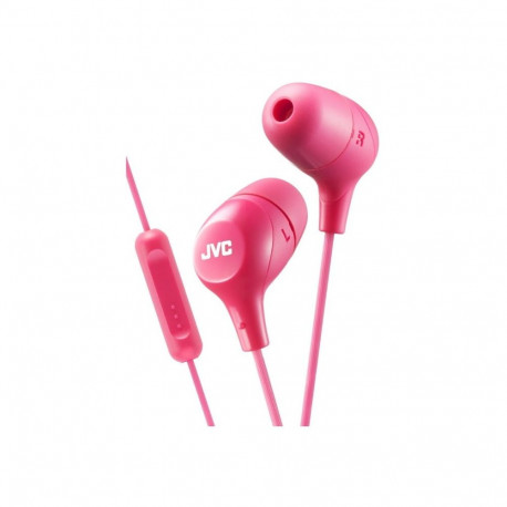 JVC HA-FX38M-P-E Marshmallow Headphones with remote & microphone