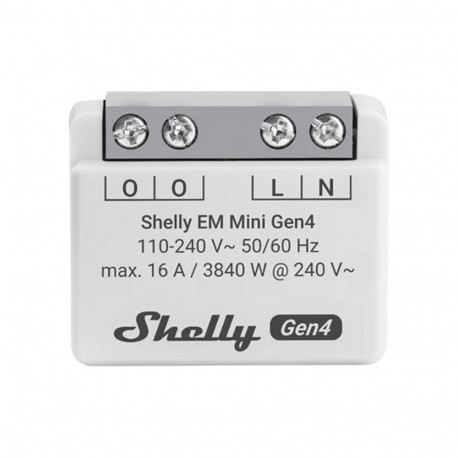 Miernik energii Shelly EM Mini Gen4 WiFi/Matter