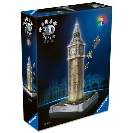 Ravensburger 3D pusle LED valgusega: Big Ben