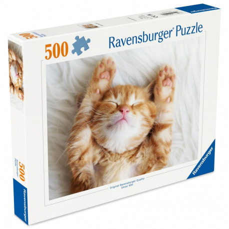Ravensburger pusle 500 tk: magav kiisu