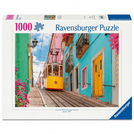 Ravensburger pusle 1000 tk: Lissaboni tramm