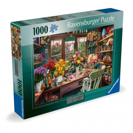 Ravensburger pusle 1000 tk: floristi aiamaja