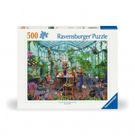 Ravensburger pusle 500 tk: aiamaja hommikud