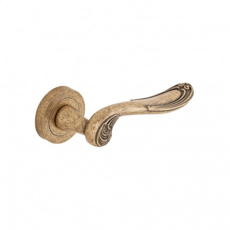 DOOR HANDLE TOSCA ANTIQUE BRASS