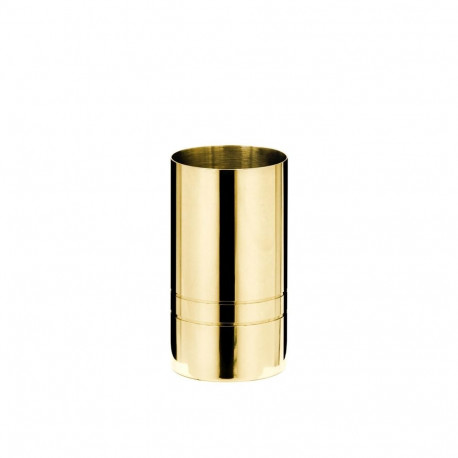 STORAGE CUP LONDON GOLD STAINLESS-STEEL