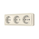 SOCKET 3PL SL+250 IVORY