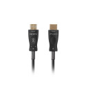 HDMI M/M V2.1 CABLE 100M OPTICAL BLACK AOC LANBERG