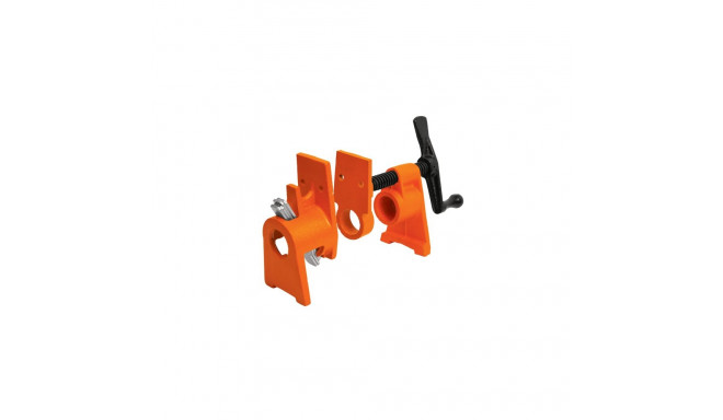 Pipe clamp set for 3/4" tubes Truper®