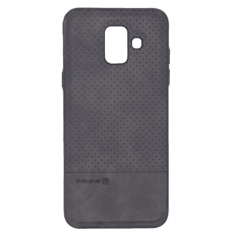 Evelatus Samsung Galaxy A6 2018 TPU case 1 with metal plate (possible to use with magnet car holder)