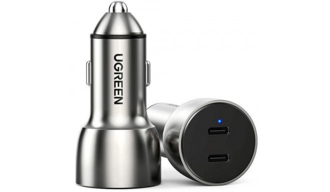 Ugreen Car phone charger Ugreen, 2 x USB-C