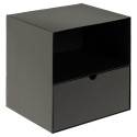 Öökapp JOLIET 30x25xH30cm, must