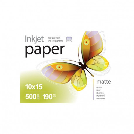 ColorWay PrintPro Photo Paper, 500 sheets | Matte | 190 g/m² | 10x15