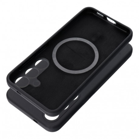 Case for Samsung S26 ULTRA Silicone 2mm (camera protection) compatible with MagSafe black