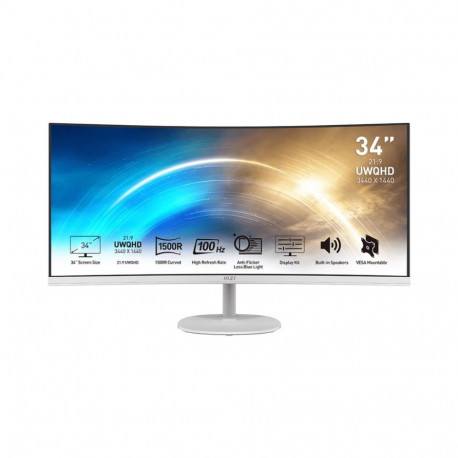 PRO MP341CQW 34-tolline kumer monitor VA/UWQHD/100Hz