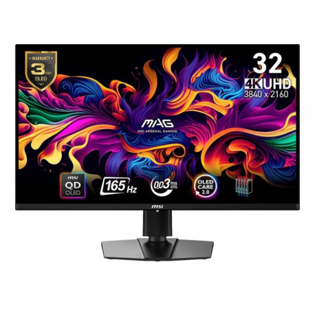 Monitor MAG 321UP QD-OLED 31.5 inch UHD/LED/Flat/165Hz/black