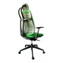 4Worldstyle Office Armchair H002, fabric, green