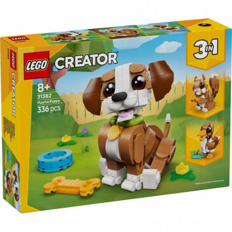 Blocks Creator 31382 armsad loomad: mänguline kutsikas