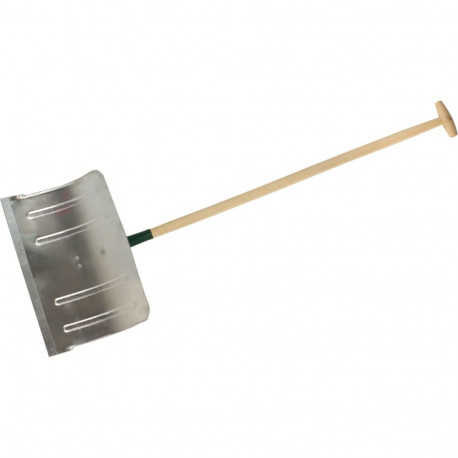 Lumelabidas 480mm lai, 310mm kõrge, alumiiniumist serv, puidust vars 32mm