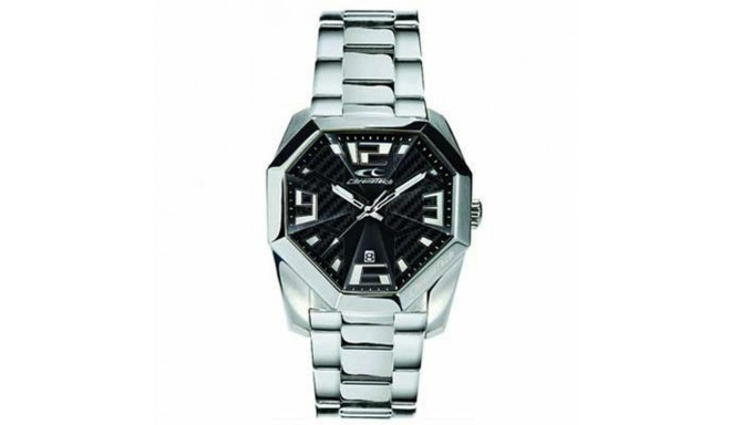 Meeste Kell Chronotech RW0083 Must Hõbedane