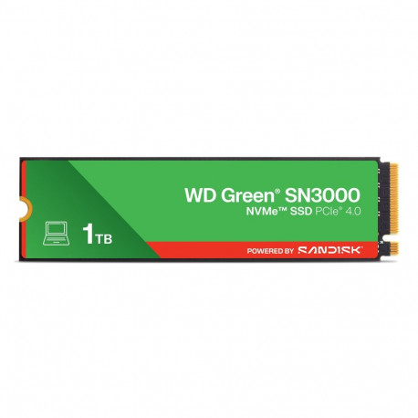 Western Digital SSD Green SN3000 NVMe 1TB SanDisk tehnoloogiaga