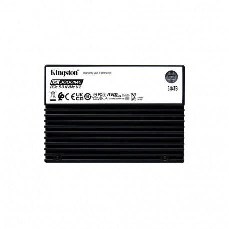 Kingston Technology 3.84TB DC3000ME U.2 PCIe 5.0 NVMe TCG Opal ettevõtte SSD