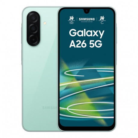 Samsung Galaxy A26 17 cm (6.7") hübriid Dual SIM Android 15 5G USB Type-C 6 GB 128 GB 5000 mAh mündi