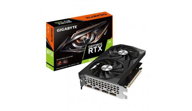 "RTX 3050 8GB Gigabyte Windforce OC V2 GDDR6"